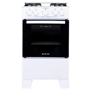 Fogão de Piso Atlas Coliseum 4 Bocas com Forno Limpa Fácil Fogão de Piso Atlas Coliseum 4 Bocas com Forno Limpa Fácil