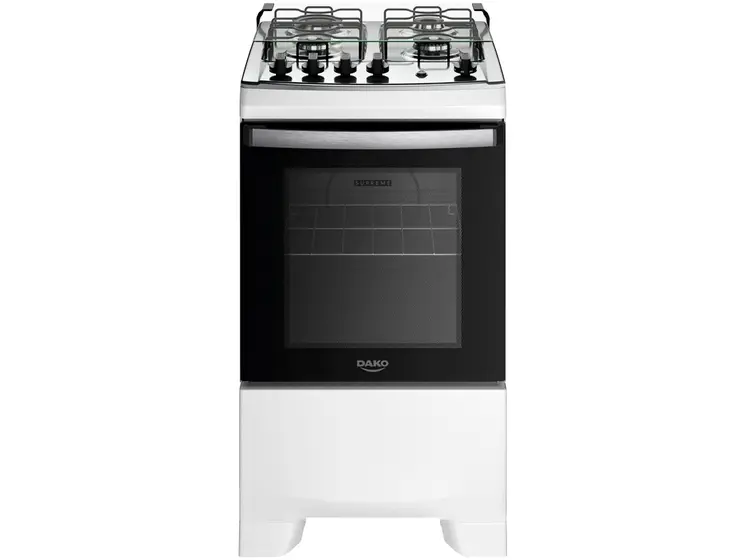 Fogão de Piso Dako Supreme 4 Bocas Branco