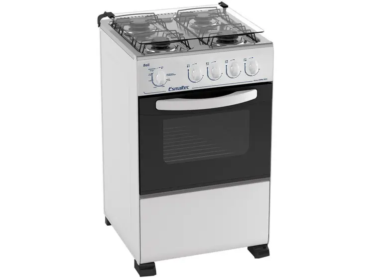 Fogão de Piso Esmaltec Bali 4 Bocas com Acendimento Manual