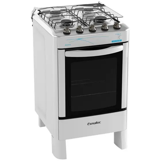 Fogão de Piso Esmaltec Ágata Top Control 4 Bocas com Acendimento Automático (0104001395)