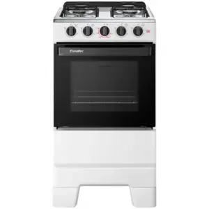 Fogão de Piso Esmaltec Ideal Pop 4 Bocas Branco (4120)