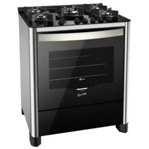 Fogão de Piso Fischer Gran Cheff 5 Bocas a Gás com Grill Elétrico (26988)