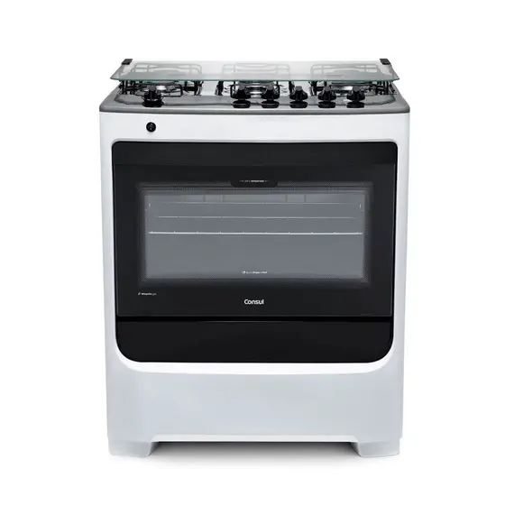Fogão de Piso Consul 5 Bocas Branco com Acendimento Automático (CFS5NAB)