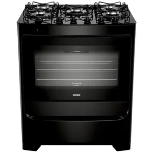 Fogão de Piso Consul 5 Bocas Preto (CFS5VBE)