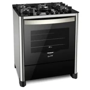 Fogão de Piso Fischer Gran Cheff 5 Bocas Silver (26988)