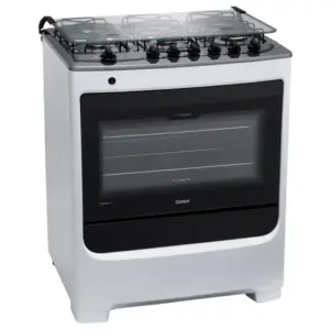 Fogão de Piso Consul 6 Bocas Branco (CFS6NABUNA)