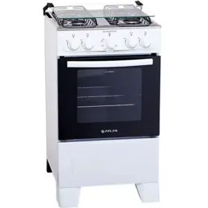 Fogão de Piso Atlas Coliseum Plus 4 Bocas com Acendimento Manual, Mesa de Inox e Forno 50L Fogão de Piso Atlas Coliseum Plus 4 Bocas com Acendimento Manual, Mesa de Inox e Forno 50L
