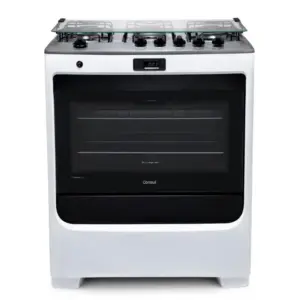 Fogão de Piso Consul 5 Bocas Branco com Dupla Chama e Timer Digital (CFS5QAB)