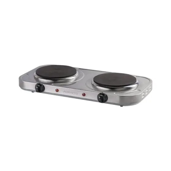 Cooktop Elétrico Agratto 2 Bocas Portátil FM