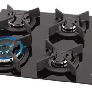 Cooktop a Gás Fischer Infinity 4 Bocas Tripla Chama Vidro Preto Cooktop a Gás Fischer Infinity 4 Bocas Tripla Chama Vidro Preto