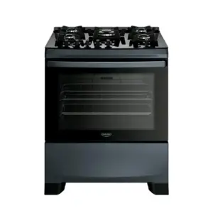 Fogão de Piso Dako Supreme Timer Glass 5 Bocas Titanium com Mesa de Vidro e Tripla Chama Bivolt Fogão de Piso Dako Supreme Timer Glass 5 Bocas Titanium com Mesa de Vidro e Tripla Chama Bivolt