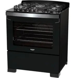 Fogão de Piso Dako Diplomata 5 Bocas Automático com Mesa de Vidro e Tripla Chama Fogão de Piso Dako Diplomata 5 Bocas Automático com Mesa de Vidro e Tripla Chama