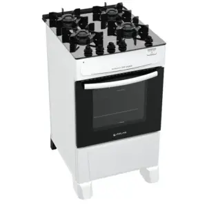 Fogão de Piso Atlas Monaco Top Glass 4 Bocas com Acendimento Automático Fogão de Piso Atlas Monaco Top Glass 4 Bocas com Acendimento Automático