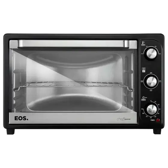 Forno Elétrico de Bancada EOS Cheff Gourmet 60L com Grill Preto 220V B194862