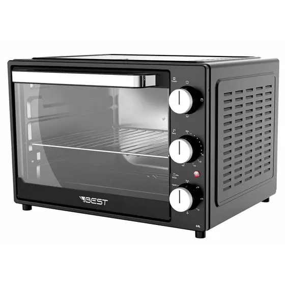 Forno Elétrico de Bancada Best 44L Preto 220V Sem Espeto