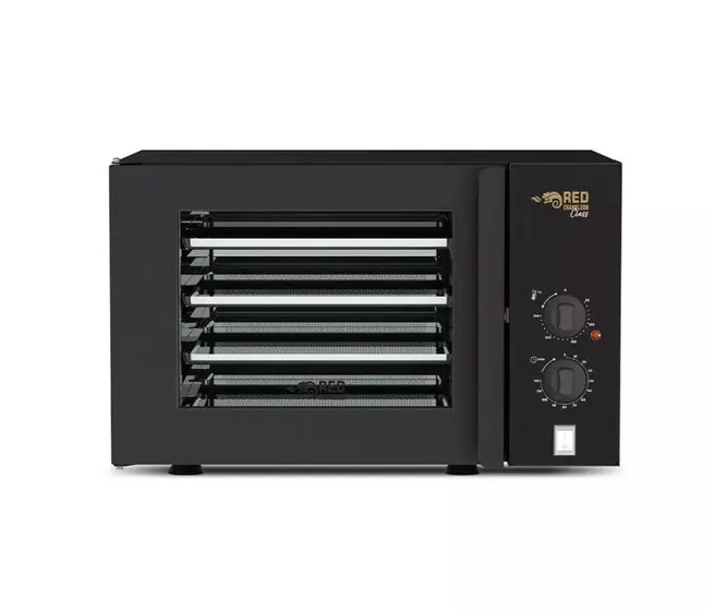 Forno Elétrico Convector Refrimate Class Red Chameleon 4 Esteiras Preto