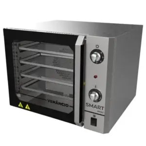 Forno Elétrico Convector Venâncio Smart Basic 4 Esteiras Total Inox 127V FCSB4E-ININ Forno Elétrico Convector Venâncio Smart Basic 4 Esteiras Total Inox 127V FCSB4E-ININ