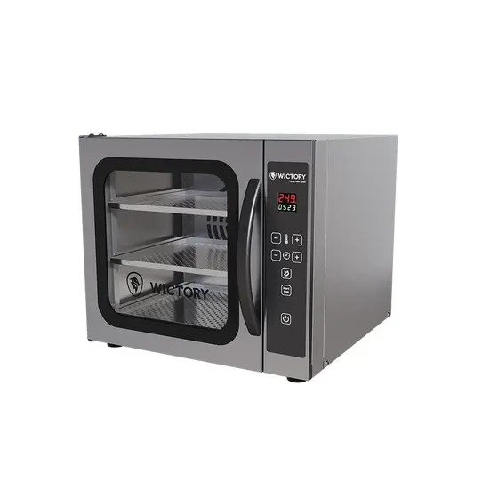 Forno Elétrico Convector Wictory Digital 3 Esteiras com Vapor 110V WCV-B335D