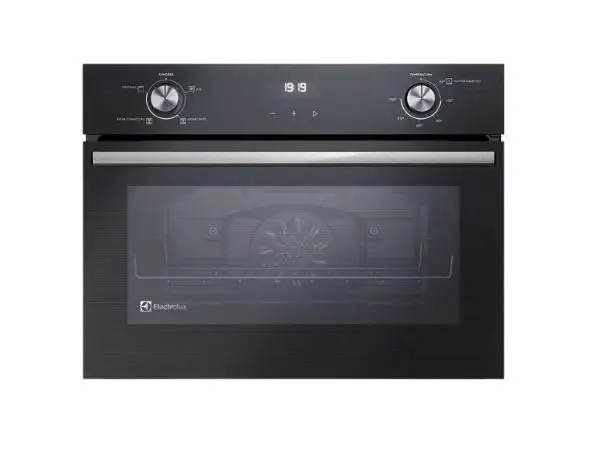 Forno Elétrico de Embutir Electrolux Efficient 50L com PerfectCook360 Preto OE4EH