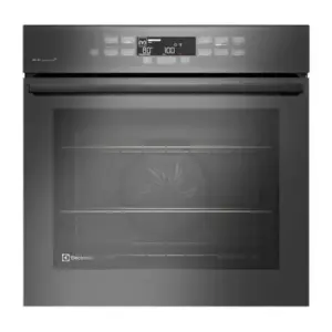 Forno Elétrico de Embutir Electrolux Expert 80L com VaporBake e Wi-Fi Cinza OE8EW Forno Elétrico de Embutir Electrolux Expert 80L com VaporBake e Wi-Fi Cinza OE8EW