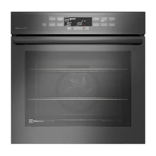 Forno Elétrico de Embutir Electrolux Expert 80L com VaporBake e Wi-Fi Cinza OE8EW