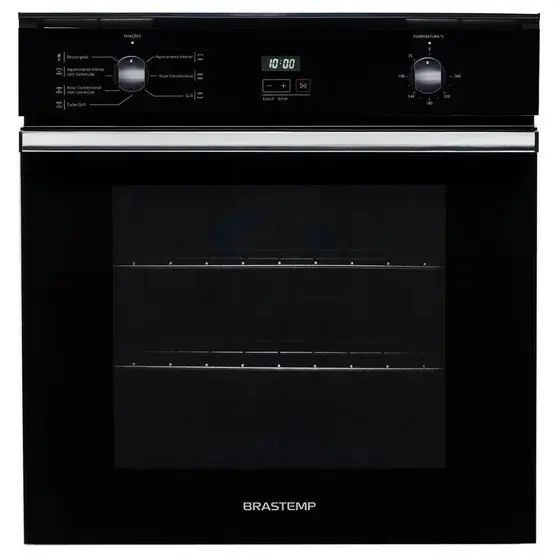 Forno Elétrico de Embutir Brastemp 84L Preto 220V