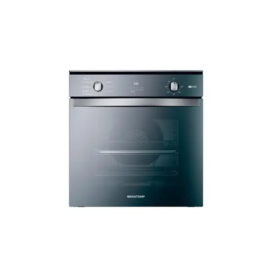 Forno Elétrico de Embutir Brastemp com Função Air Fryer BOF84AR