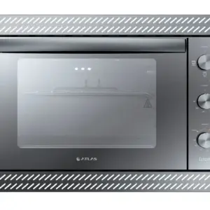 Forno Elétrico de Embutir Atlas U Top Style 44L com Grill e Timer Espelhado 220V Forno Elétrico de Embutir Atlas U Top Style 44L com Grill e Timer Espelhado 220V