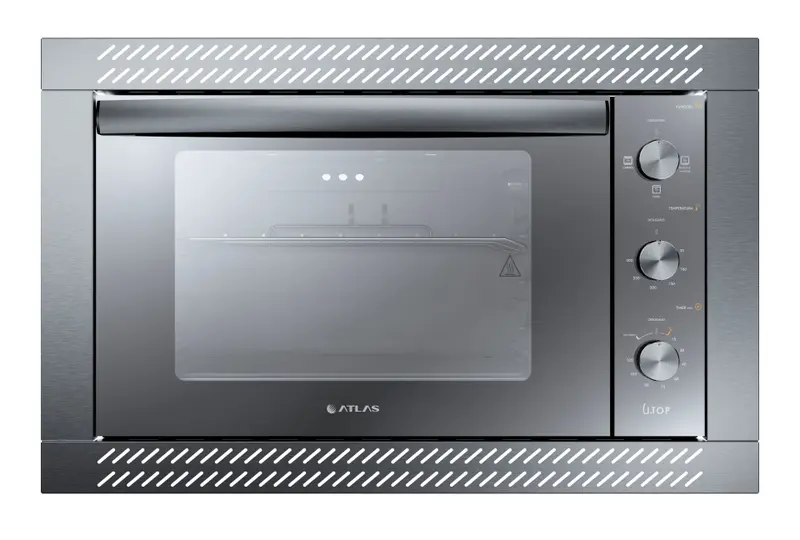 Forno Elétrico de Embutir Atlas U Top Style 44L com Grill e Timer Espelhado 220V