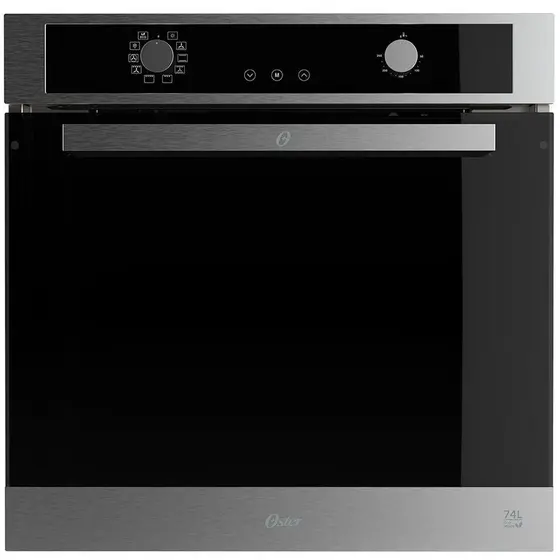 Forno Elétrico de Embutir Oster Semi Digital 74L Black Inox 220V
