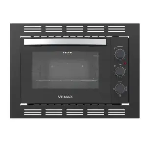 Forno Elétrico de Embutir Venax Grand Gourmet 45L Preto 220V Forno Elétrico de Embutir Venax Grand Gourmet 45L Preto 220V