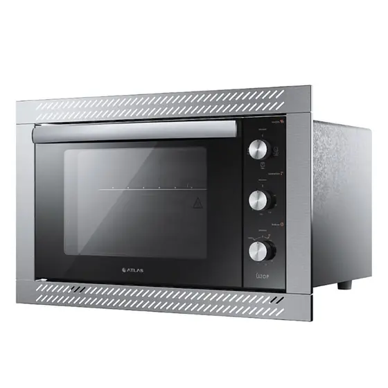 Forno Elétrico de Embutir Atlas U Top 44L com Grill e Timer