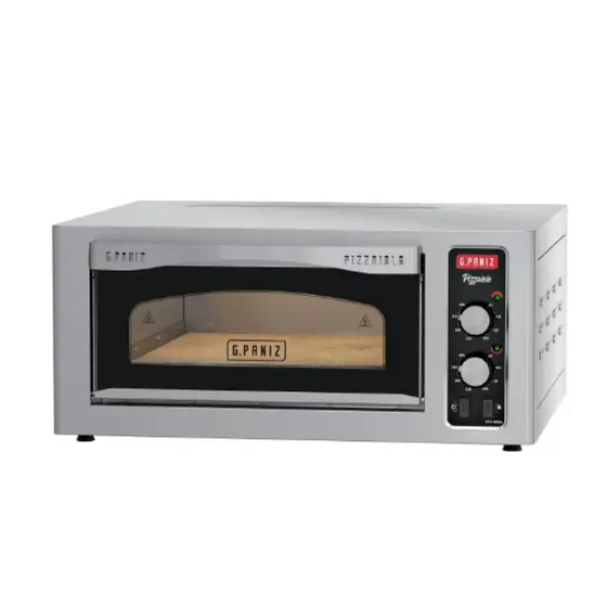 Forno Elétrico de Lastro G.Paniz Pizzaiolo Analógico 29L com Sistema de Exaustão FPE-400A