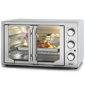 Forno Elétrico e Fritadeira Oster French Door 2 em 1 42L 110V Forno Elétrico e Fritadeira Oster French Door 2 em 1 42L 110V