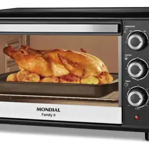 Forno Elétrico de Bancada Mondial Family II 42L 220V FRN42B Forno Elétrico de Bancada Mondial Family II 42L 220V FRN42B