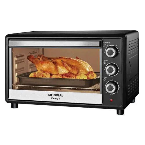 Forno Elétrico de Bancada Mondial Family II 42L 1600W FR-42-W