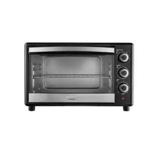 Forno Elétrico de Bancada Mondial Family II 42L Preto/Inox 110V FR-42 Forno Elétrico de Bancada Mondial Family II 42L Preto/Inox 110V FR-42