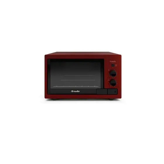 Forno Elétrico de Bancada Mueller Fratello 45L Vermelho