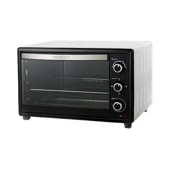 Forno Elétrico de Bancada Best 66L Preto/Branco 127V