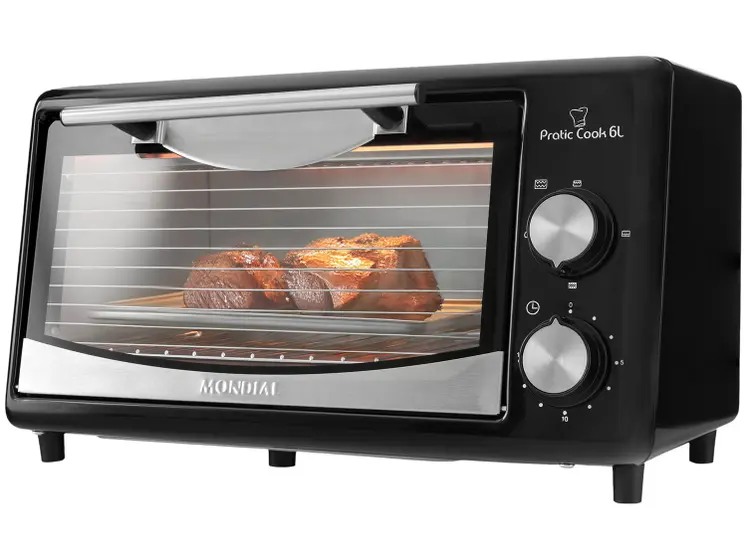Forno Elétrico de Bancada Mondial Pratic Cook 6L FR-09