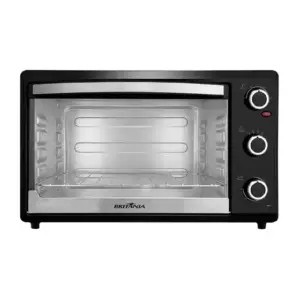 Forno Elétrico de Bancada Britânia 44L 2 Resistências 2000W 220V BFE44P Forno Elétrico de Bancada Britânia 44L 2 Resistências 2000W 220V BFE44P