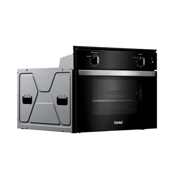 Forno Elétrico de Embutir Consul 47L Preto 110V COB47BE