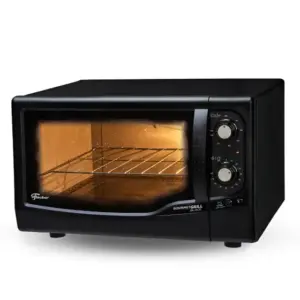 Forno Elétrico de Bancada Fischer Gourmet Grill 44L Preto 127V Forno Elétrico de Bancada Fischer Gourmet Grill 44L Preto 127V