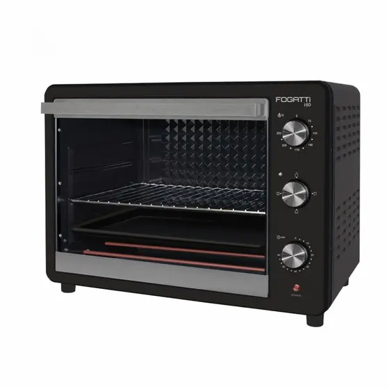 Forno Elétrico de Bancada Fogatti 60L Black i60
