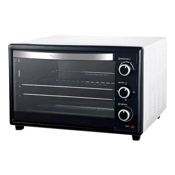 Forno Elétrico de Bancada Best 66L Branco/Preto