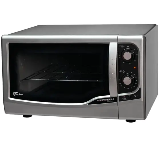 Forno Elétrico de Bancada Fischer Gourmet 44L com Grill Inox 220V