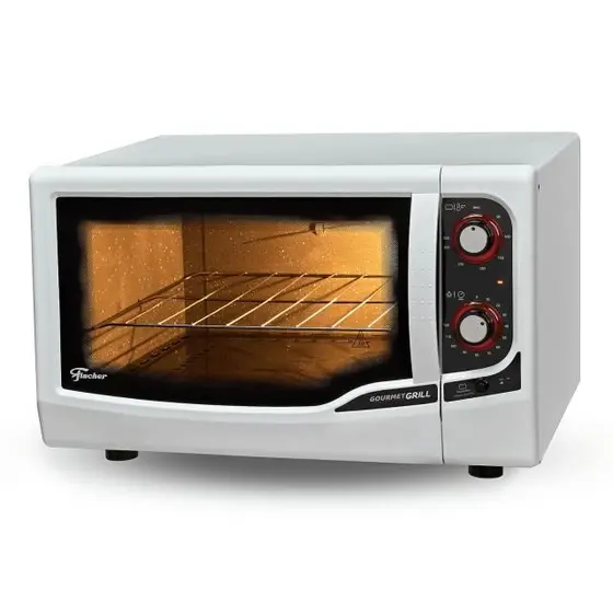 Forno Elétrico de Bancada Fischer Gourmet Grill GII 44L Branco 220V