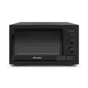 Forno Elétrico de Bancada Mueller Fratello 44L Preto Fosco 127V Forno Elétrico de Bancada Mueller Fratello 44L Preto Fosco 127V