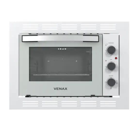 Forno Elétrico de Embutir Venax Grand Gourmet 45L Branco