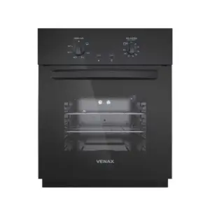 Forno Elétrico de Embutir Venax Totale Nero GIII 50L (com função a gás) 220V Forno Elétrico de Embutir Venax Totale Nero GIII 50L (com função a gás) 220V